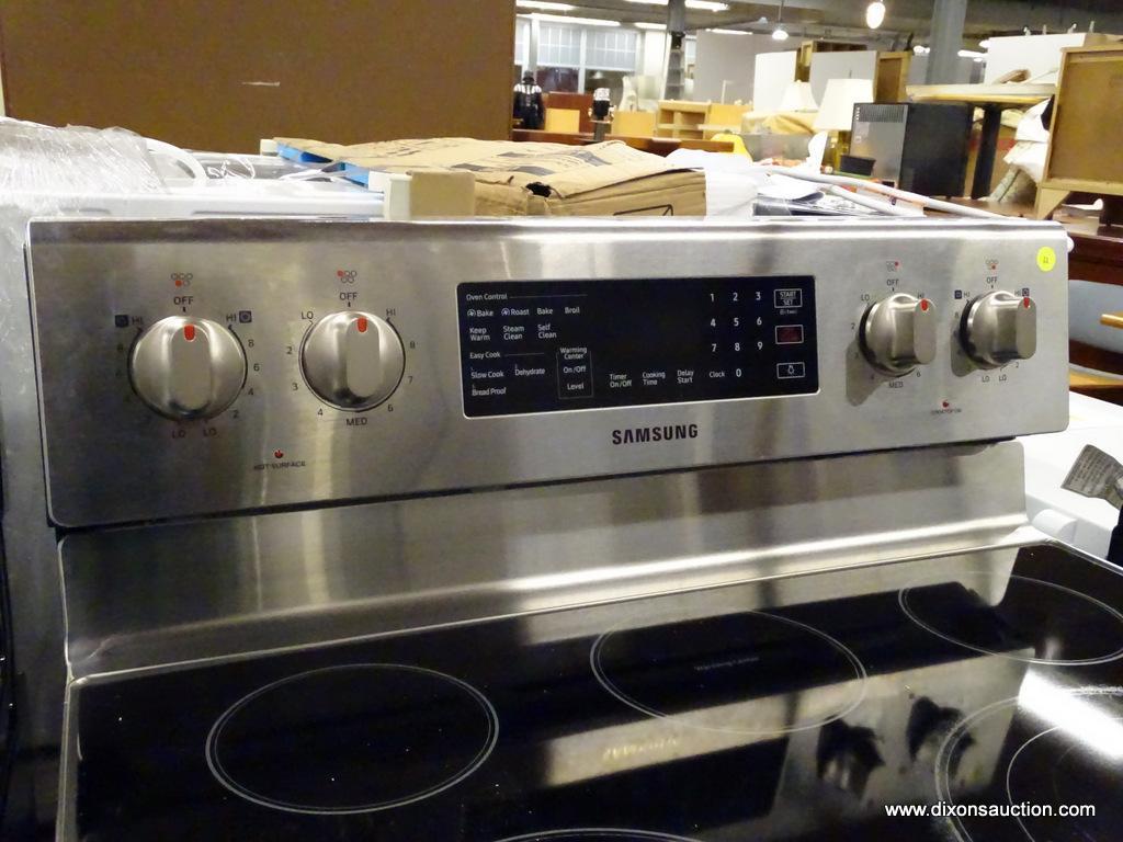 SAMSUNG SMOOTH SURFACE 5 ELEMENTS 5.9-CU FT SELF-CLEANING CONVECTION FREESTANDING ELECTRIC RANGE