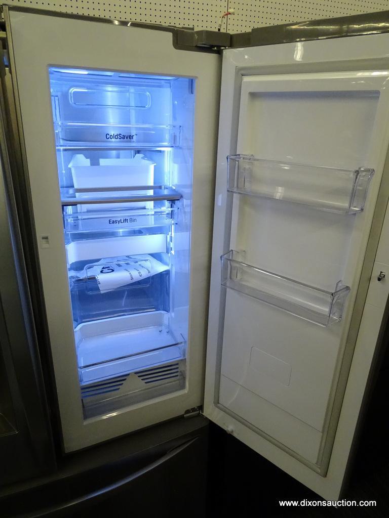 LG SMARTTHINQ 29.7-CU FT FRENCH DOOR REFRIGERATOR WITH DUAL ICE MAKER (FINGERPRINT-RESISTANT