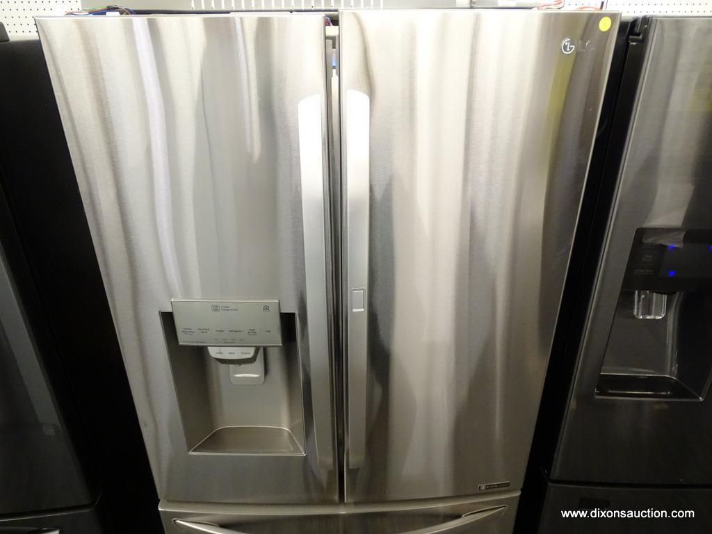 LG SMARTTHINQ 29.7-CU FT FRENCH DOOR REFRIGERATOR WITH DUAL ICE MAKER (FINGERPRINT-RESISTANT