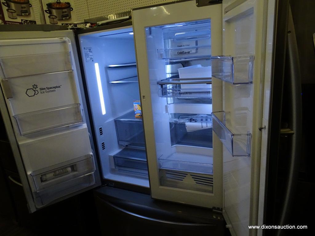 LG SMARTTHINQ 29.7-CU FT FRENCH DOOR REFRIGERATOR WITH DUAL ICE MAKER (FINGERPRINT-RESISTANT
