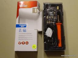 (R8) WELLER STANDARD DUTY 15-PIECE WOODBURNING AND HOBBY IRON KIT. 25 WATTS, UP TO 900...F. COMES IN
