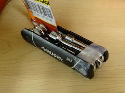 (R9) LOT OF HUSKY TOOL SETS; 2 PIECE LOT TO INCLUDE A 6 PIECE FOLDING NUT DRIVER SET AND AN 11 PIECE