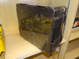 (R3) HUSKY ORGANIZING BIN SET; 6 PIECE STORAGE BIN SET WITH WALL MOUNT. ITEM CODE 1004354008. COMES