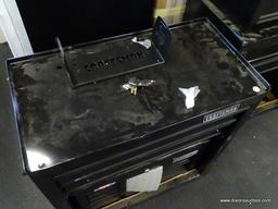 CRAFTSMAN 1000 SERIES BALL BEARING TOOL CHEST; 2 PIECE TOOL CHEST WITH A TABLE TOP LOCKING 3 DRAWER