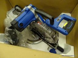 (R2) KOBALT 10 IN MITER SAW; DUAL BEVEL, SLIDING, 15 AMP COMPOUND MITER SAW. 4,450 RPM. MODEL NO.