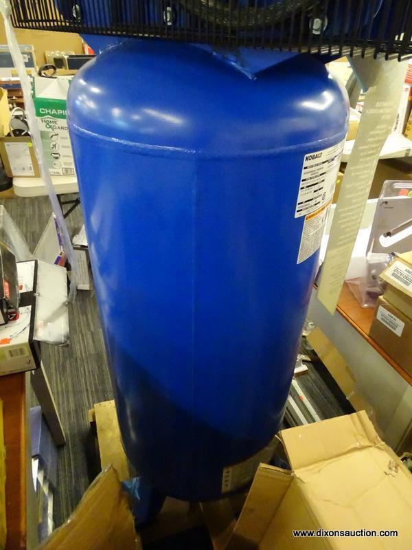 (R2) KOBALT 60-GALLON TWO STAGE ELECTRIC VERTICAL AIR COMPRESSOR; OIL-LUBRICATED, TWO STAGE PUMP TO
