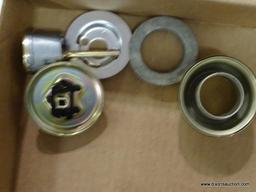 (R5) KWIKSET LIDO POLISHED BRASS SMARTKEY SINGLE-CYLINDER DEADBOLT UNIVERSAL KEYED ENTRY DOOR HANDLE