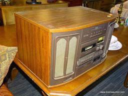 (R3) TEAC GF-330 COMPACT HI-FI STEREO SYSTEM; TEAC CD PLAYER, FM/AM RADIO, CASSETTE TAPE DECK,
