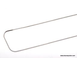 .925 STERLING SILVER LADIES 16" CURB LINK NECKLACE. ITEM IS SOLD AS IS WHERE IS WITH NO GUARANTEES