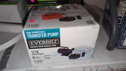 BON SUBMERSIBLE TRANSFER PUMP, SEALED IN THE ORIGINAL BOX.