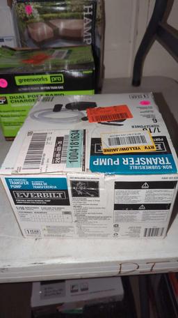 BON SUBMERSIBLE TRANSFER PUMP, SEALED IN THE ORIGINAL BOX.