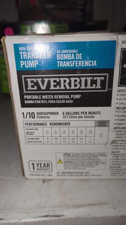 BON SUBMERSIBLE TRANSFER PUMP, SEALED IN THE ORIGINAL BOX.