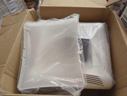 Lot of 2 NuTone Products - NuTone 80 CFM Ventilation Fan With Light (Model HB80RL) (Retail Price