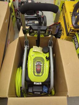 RYOBI 3300 PSI 2.5 GPM Cold Water Gas Pressure Washer with Honda GCV200 Engine. Comes in opened box.