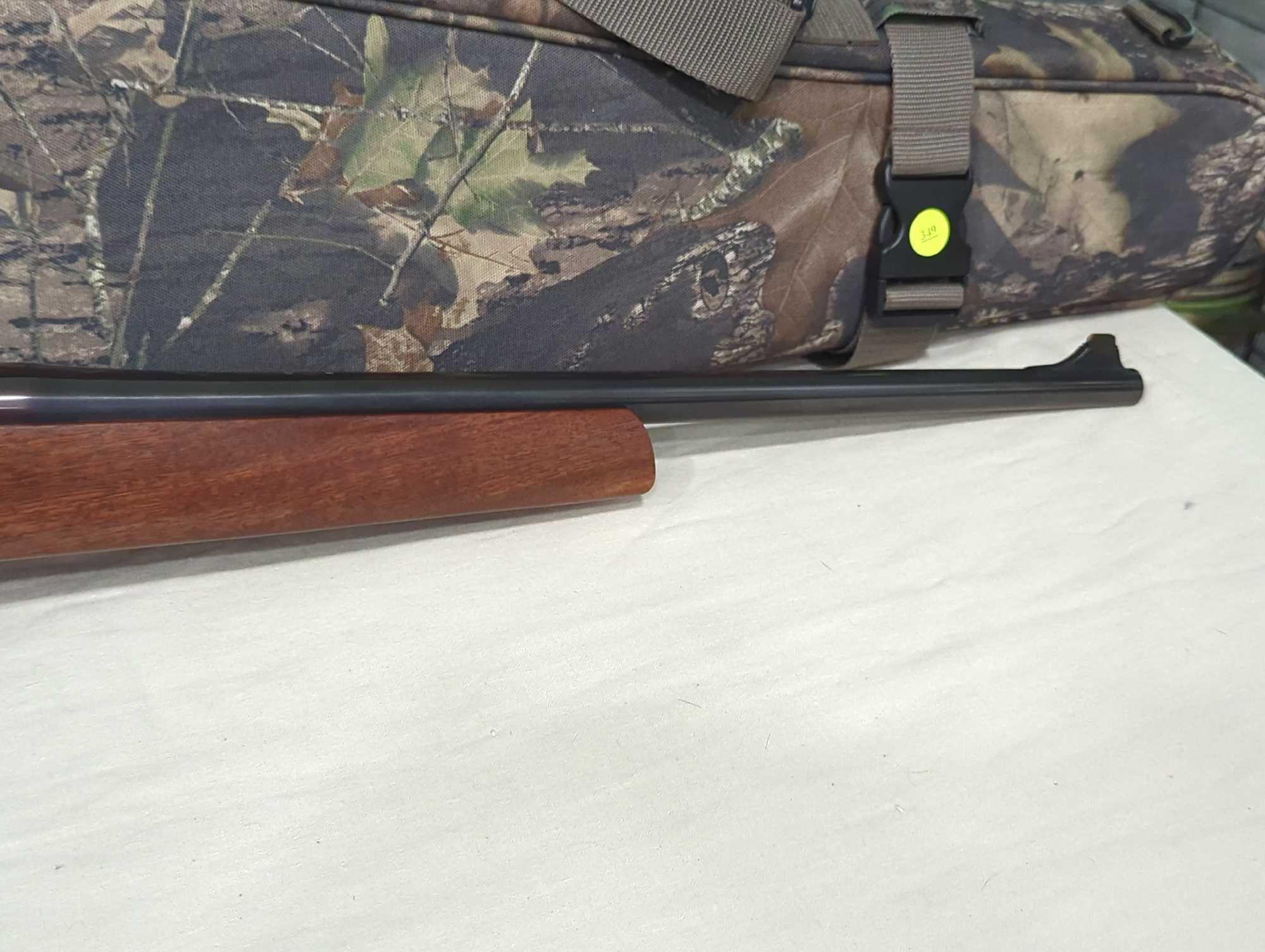 Mauser action 444 caliber Marlin bolt action with wooden stock. McCowen barrel. Williams peepsite.