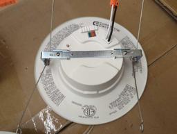 Commercial Electric 5/6 in. Color Temperature Selectable Integrated LED Recessed Light Trim