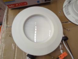 Commercial Electric 5/6 in. Color Temperature Selectable Integrated LED Recessed Light Trim