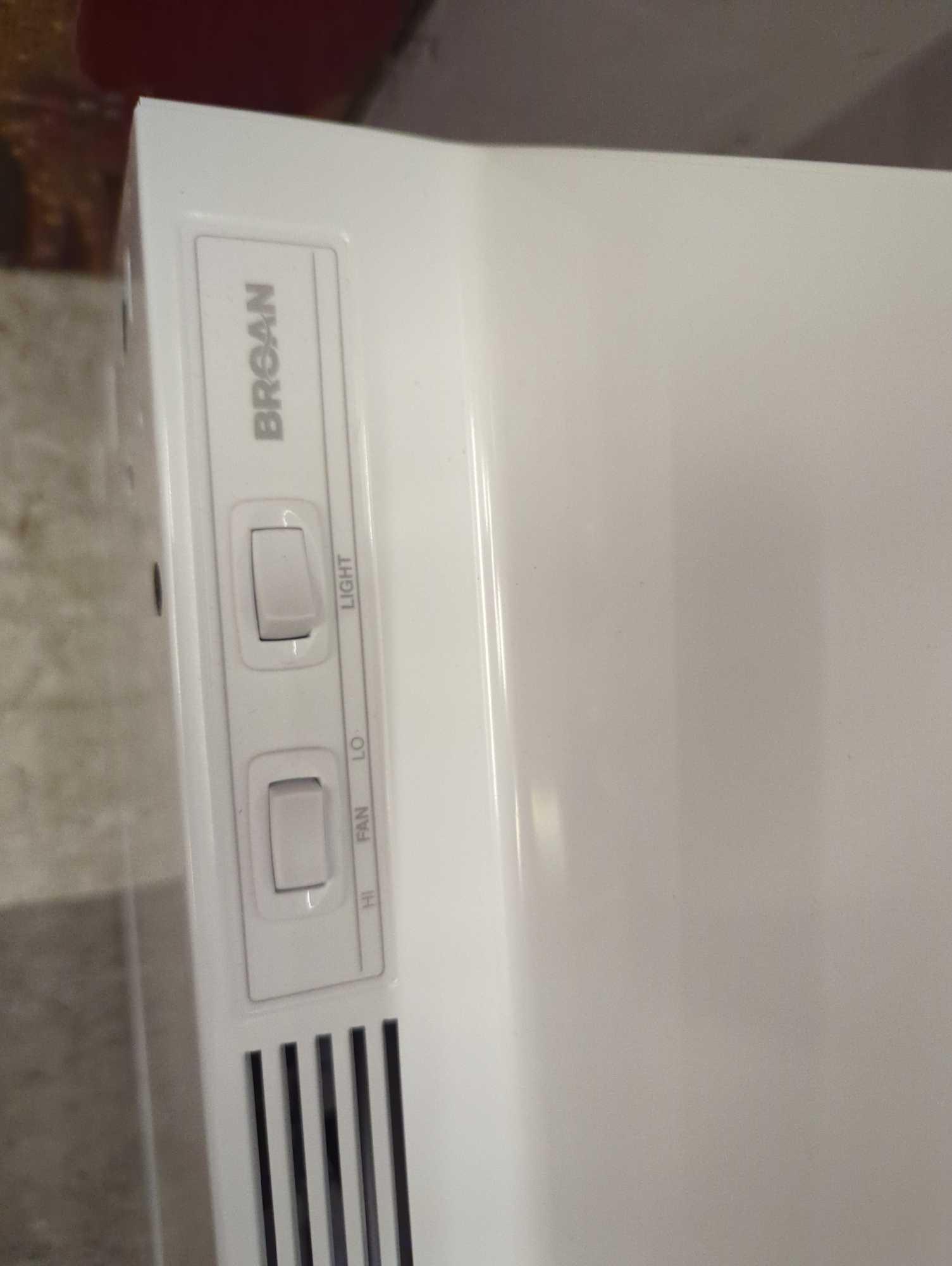 Broan-NuTone BUEZ1 24 in. Ductless Under Cabinet Range Hood with light and Easy Install System in