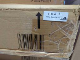 Hampton Bay Avondale 36 in. W x 24 in. D x 34.5 in. H Ready to Assemble Plywood Shaker Blind Corner