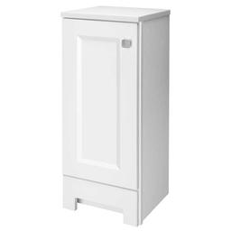 Glacier Bay Shaila 12in Floor Hutch in White Dimensions - 12" W x 13" D x 30.8" H Appears to be New