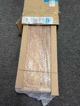 Dogberry Collections Rustic 48 in. Aged Oak Mantel?, Appears to be New in Factory Sealed Box Retail