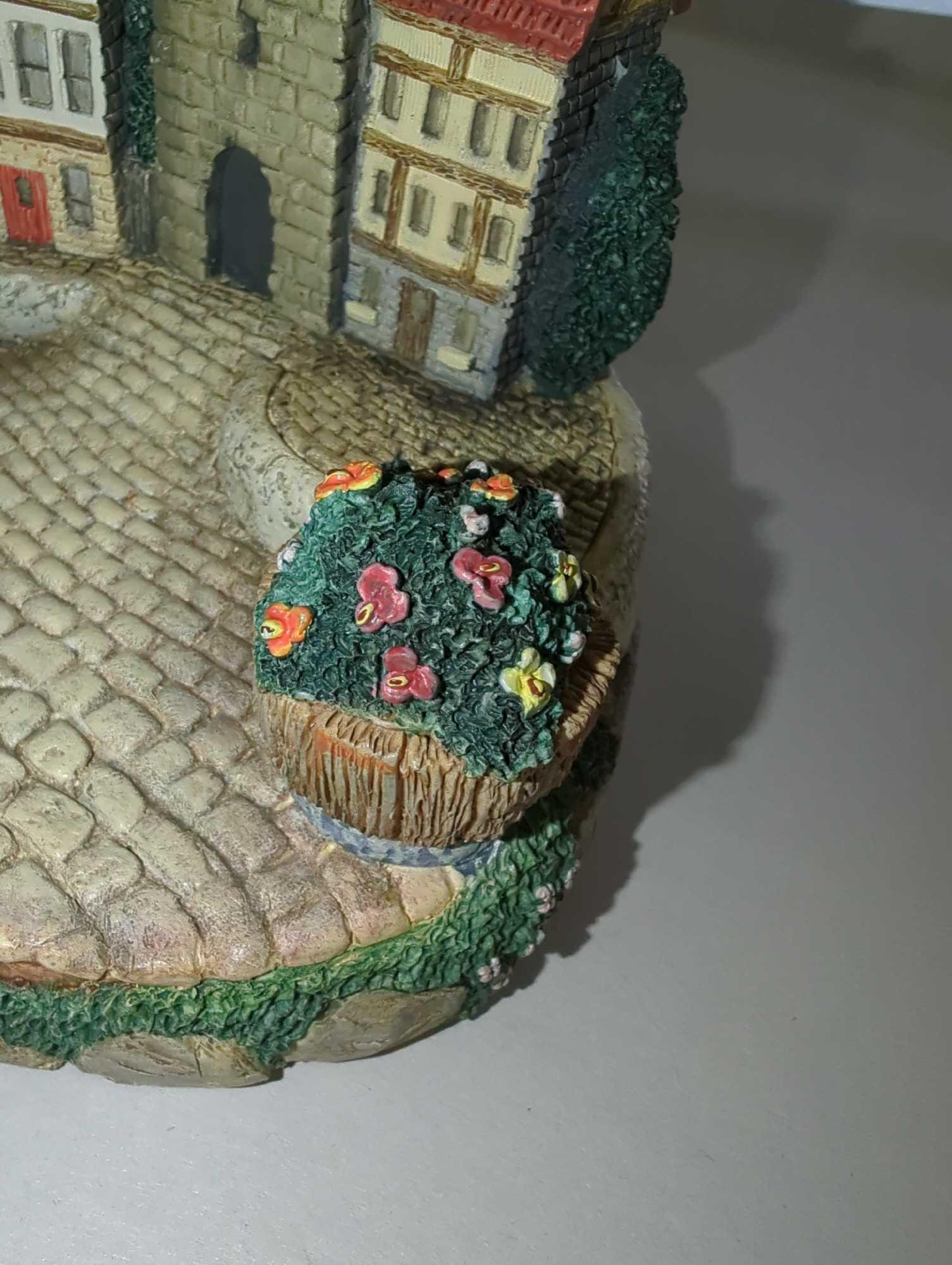 1996 Hummelscape Around The Town #939-D, Measure Approximately 7.5 Inches Tall. Retail Price Value