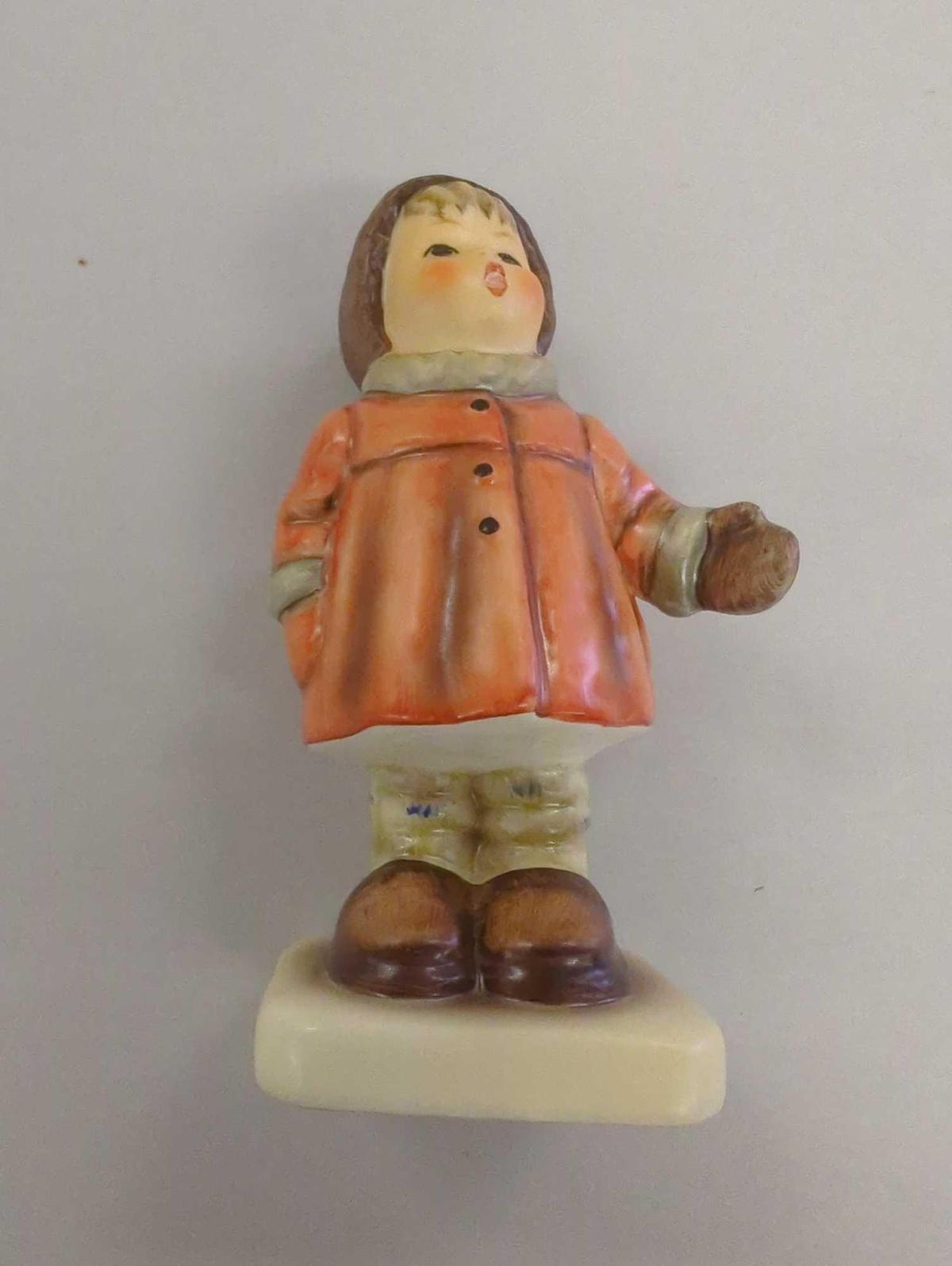 Hummel Figurine by Goebel, #476, "Winter Song", 4" H, Retail Price $141, Appears to be in Good