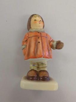 Hummel Figurine by Goebel, #476, "Winter Song", 4" H, Retail Price $141, Appears to be in Good