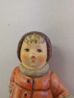 Hummel Figurine by Goebel, #476, "Winter Song", 4" H, Retail Price $141, Appears to be in Good