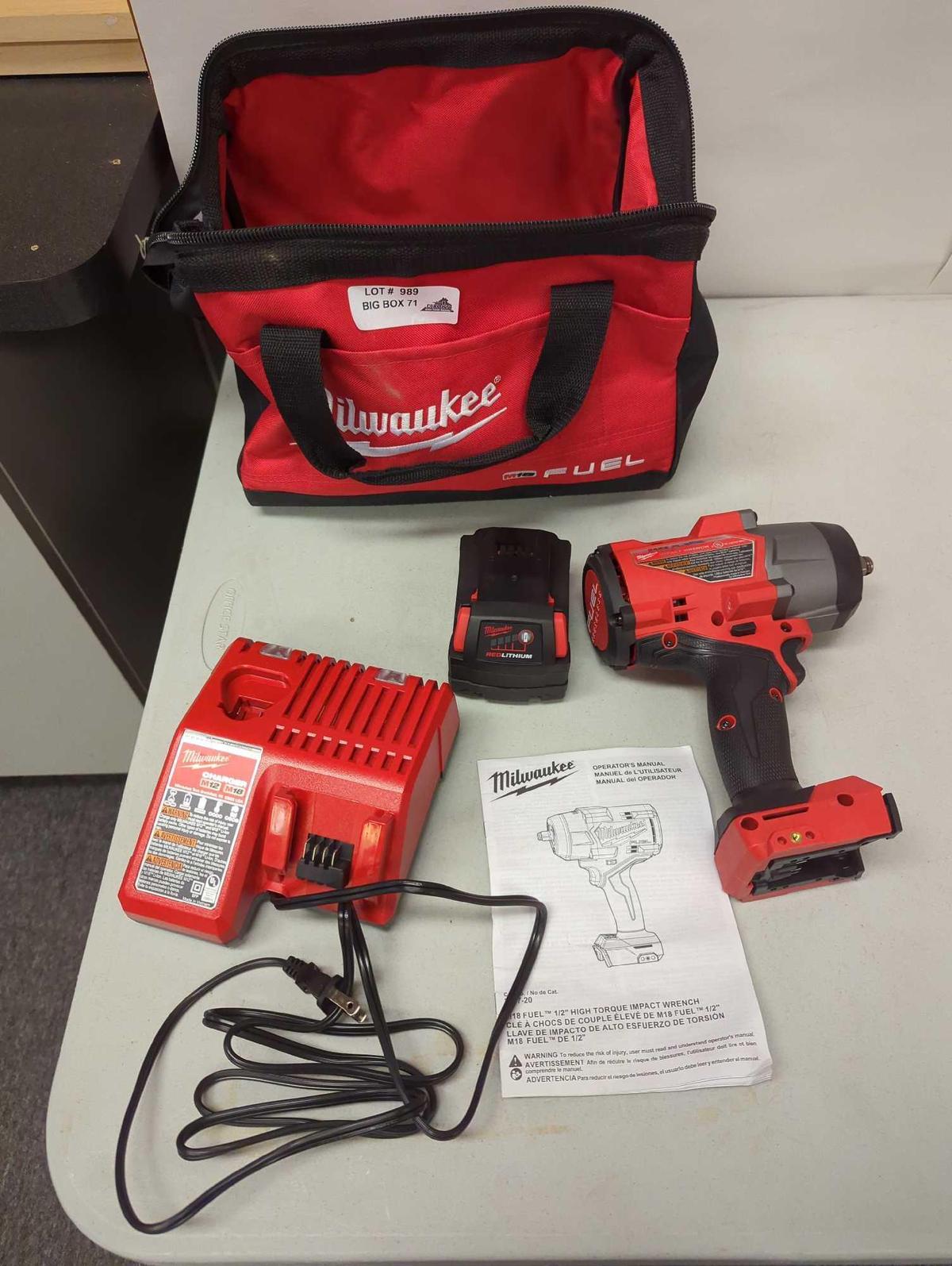 MILWAUKEE M18 FUEL 296720 1/2IN SQUARE RING Proxibid