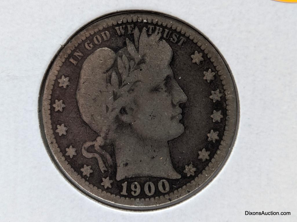 1900 Quarter - Barber