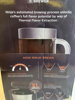 Brand new Ninja 12 Cup Coffee Maker in Box. Small batch and full carafe.