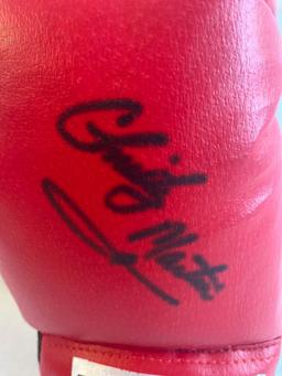 Autographed Everlast Boxing Glove signed by Christy Martin...with certificate of authenticity.