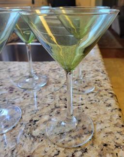 Set of 4 Martini Glasses $1 STS