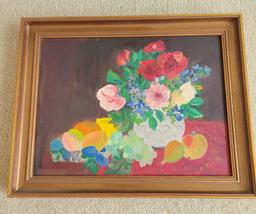 Floral Oil Painting $1 STS