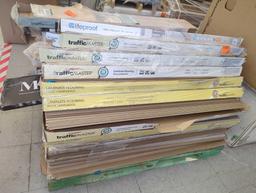Pallet of Assorted Flooring Including TrafficMaster Camden Lake Oak 7 mm T x 8 in. W Laminate Wood