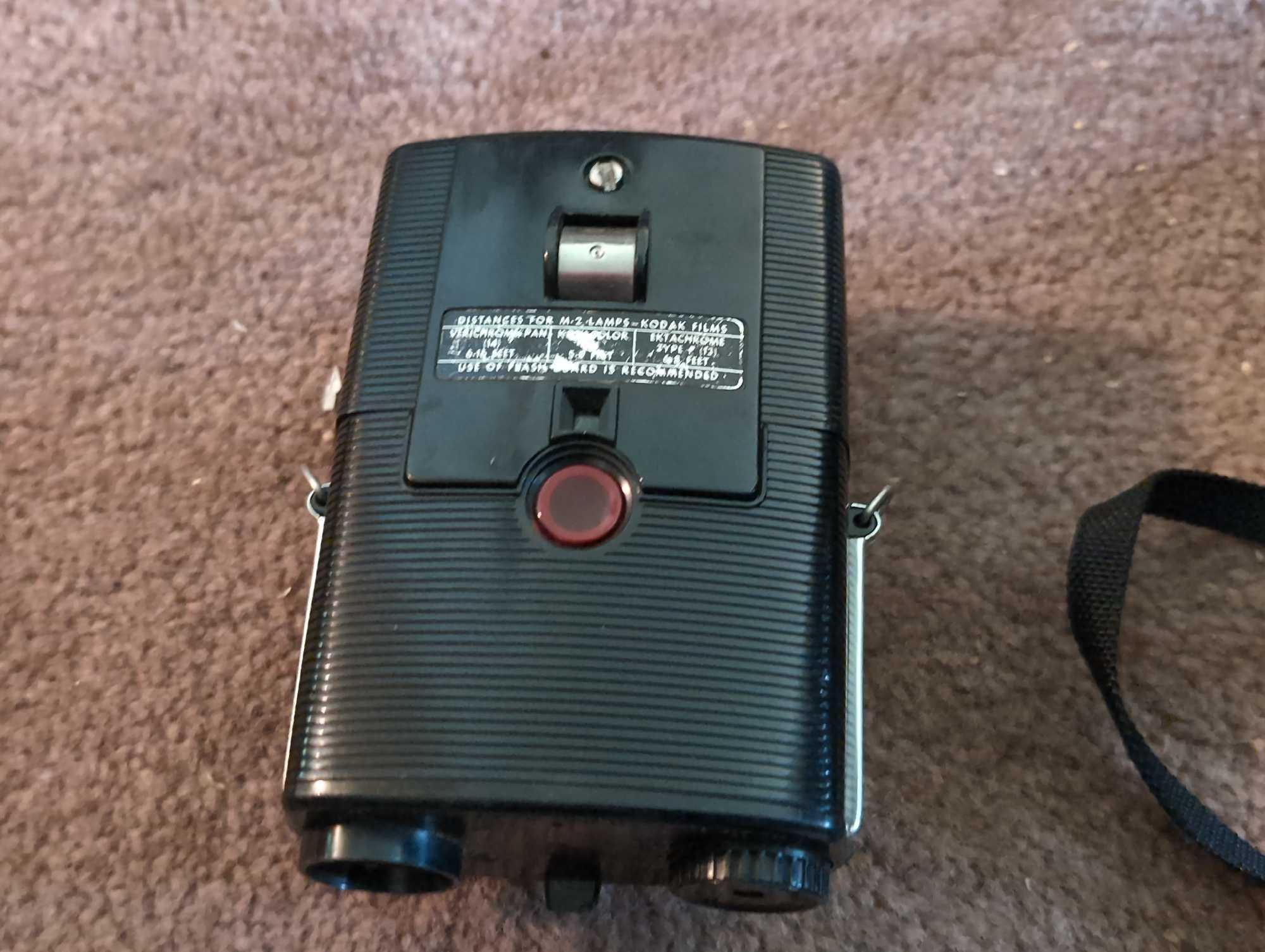 (LR) LOT TO INCLUDE: POLAROID 210 LAND CAMERA WITH CARRYING CASE, WESTINGHOUSE RADIO, BROWNIE