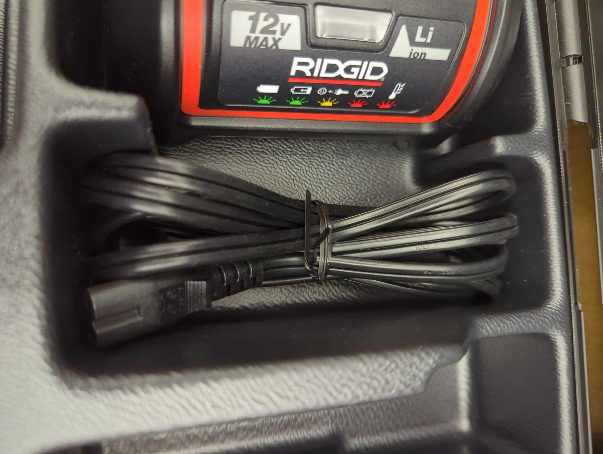 RIDGID (Missing Battery) RP 115 Mini Press Tool Kit for 1/2 in. - 3/4 in. Copper & Stainless