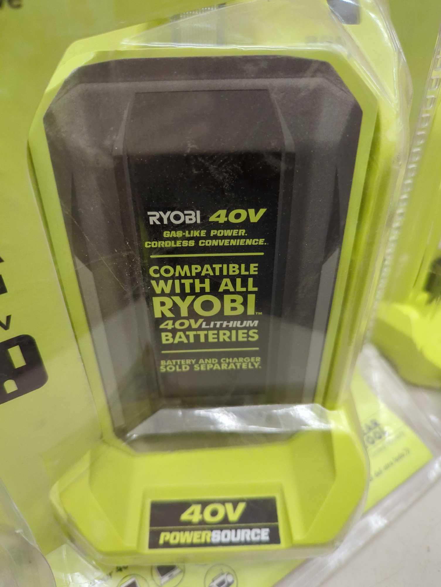 RYOBI 40V 300-Watt Power Source (Tool Only), Appears to be New in Factory Sealed Package Retail