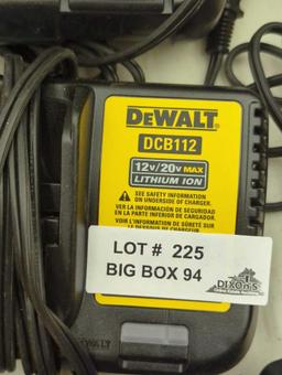 (No Battery) DEWALT Lithium Ion 12V to 20V MAX Charger, Appears to be New Out of the Box Retail