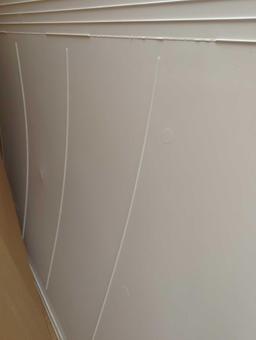 MUSTEE Durawall 30 in. x 60 in. x 58 in. 3-Piece Easy Up Adhesive Alcove Bath Tub Surround in White,