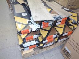 Pallet of 21 Cases of Ackland Premium Waterproof Flooring Dolostone Grey 20 Mil x 7 in. W x 48 in.