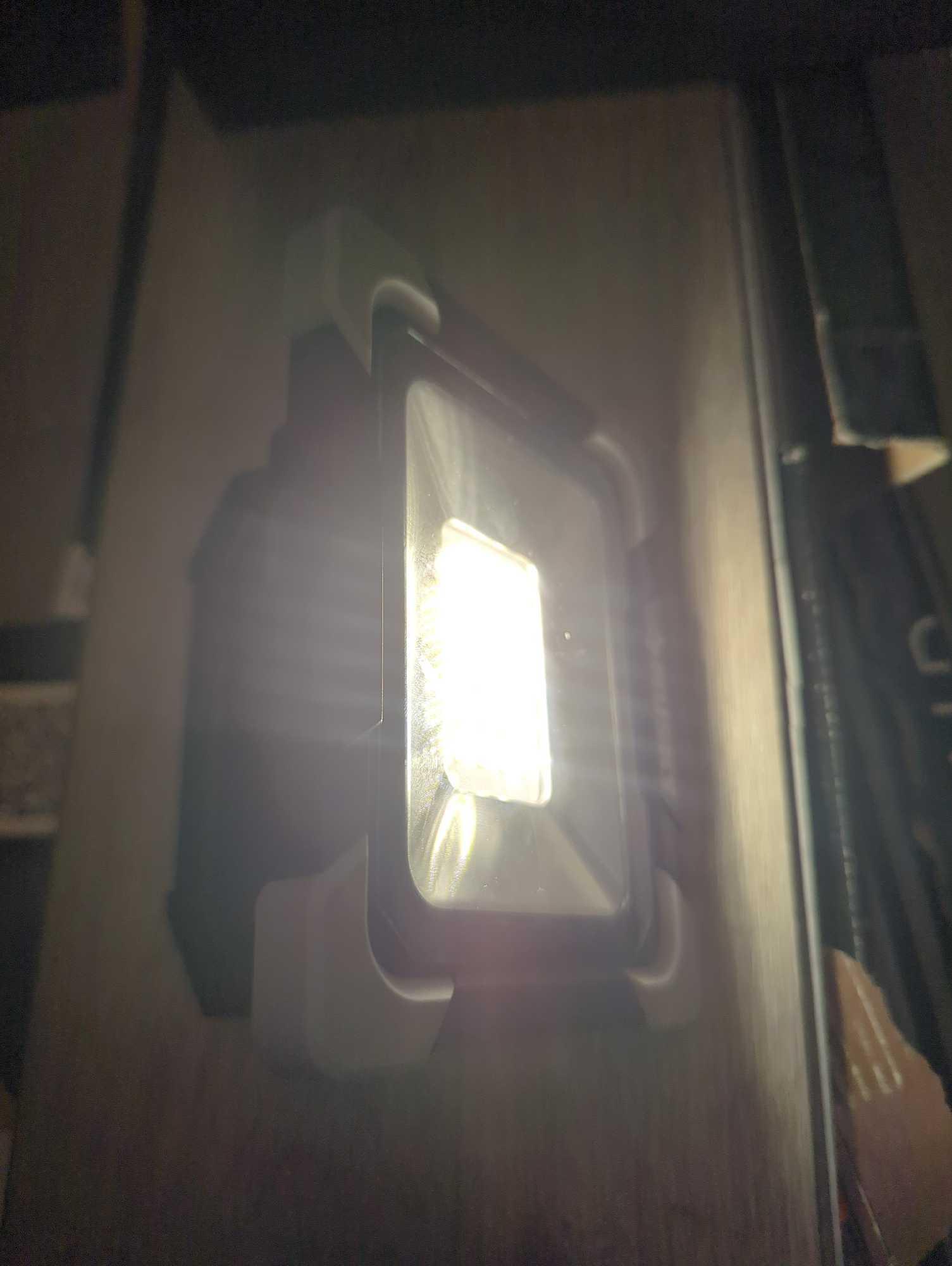 Husky 1000 Lumen Rechargeable Work Light (2-Pack), Model K40409, Retail Price $32, Appears to be