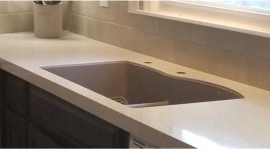 Blanco DIAMOND 32 in. Undermount Double Bowl Soft White Granite Composite Kitchen Sink, Model