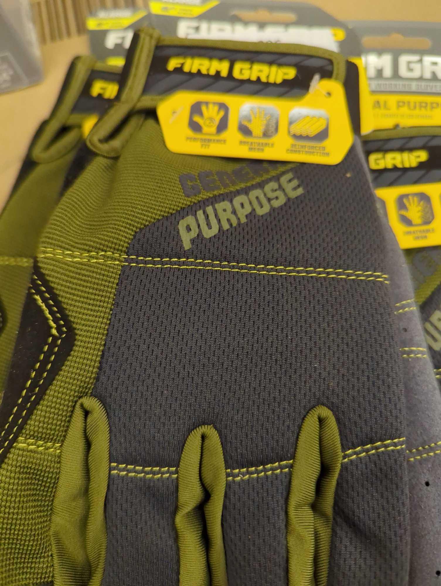 Lot of 3 Packs of FIRM GRIP General Purpose Landscape Extra Large Glove (1-Pack), Appears to be New