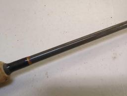 Black 5'6" fishing rod. Comes as is shown in photos. Appears to be used.