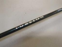 Quantum 6'6" torsion, Medium heavy action. Line 10-20 lb Lure 1/4-1 oz Comes as is shown in photos.