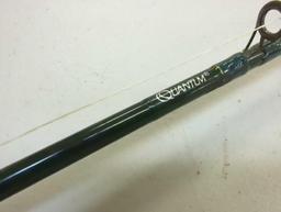 Quantum 6'6" torsion, Medium heavy action. Line 10-20 lb Lure 1/4-1 oz Comes as is shown in photos.