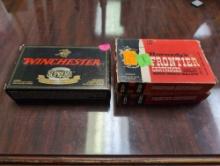 LOT TO INCLUDE: WINCHESTER BOX OF 20 BALLISTIC SILVERTIP 270 WINCHESTER 130 GR. ROUNDS, & (2) BOXES