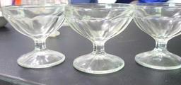 Vintage Glass Dessert Cups $1 STS